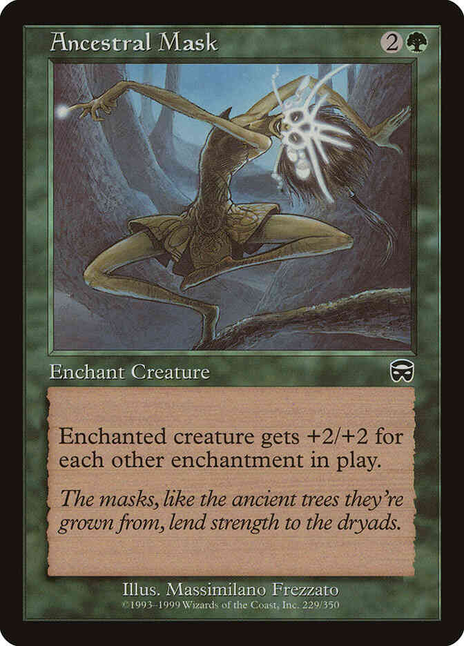 Ancestral Mask [229] [Mercadian Masques] [Non-Foil]