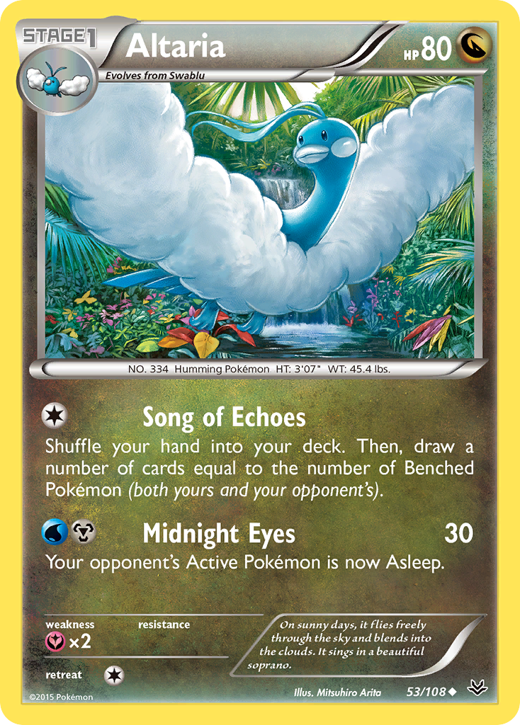 Altaria - 53/108 - Uncommon