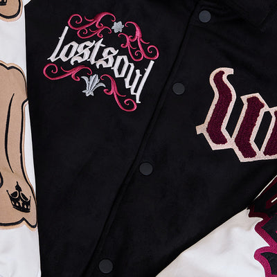 Legends Killing Glance Black Varsity Jacket