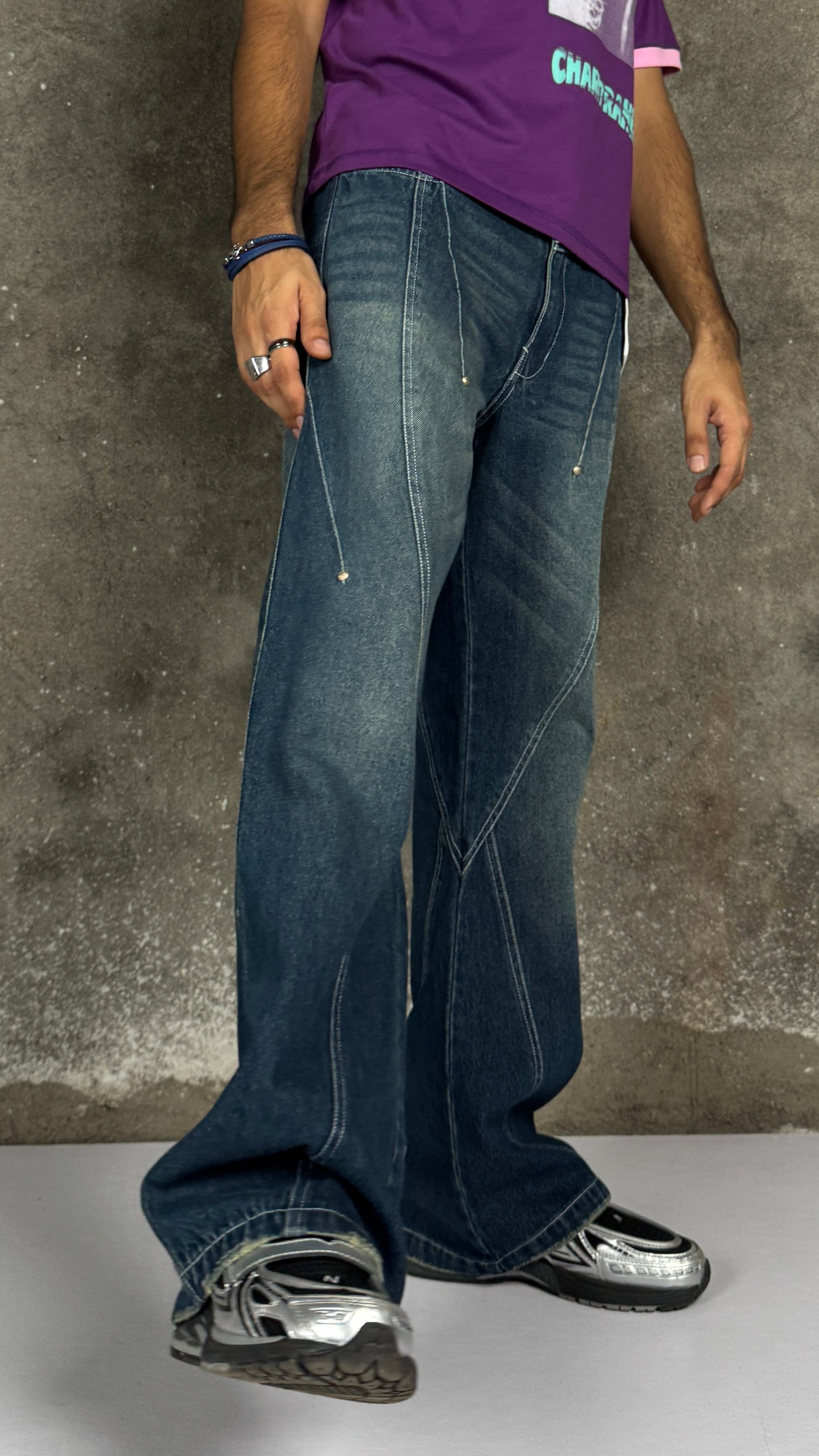 Waves Panelled-Aqua Marine