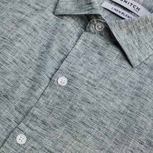 Grey Linen Blend Shirt
