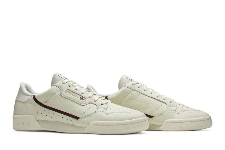 adidas Continental 80 White Maroon Green
