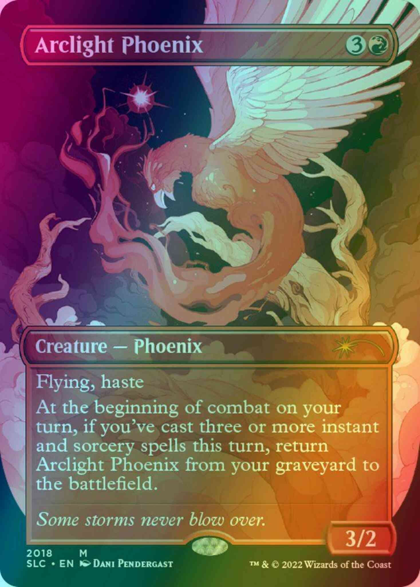 Arclight Phoenix [2018] [Borderless] [30th Anniversary] [Secret Lair Countdown] [Foil]