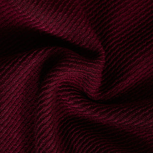 Maroon Textured Double Pocket Shirt