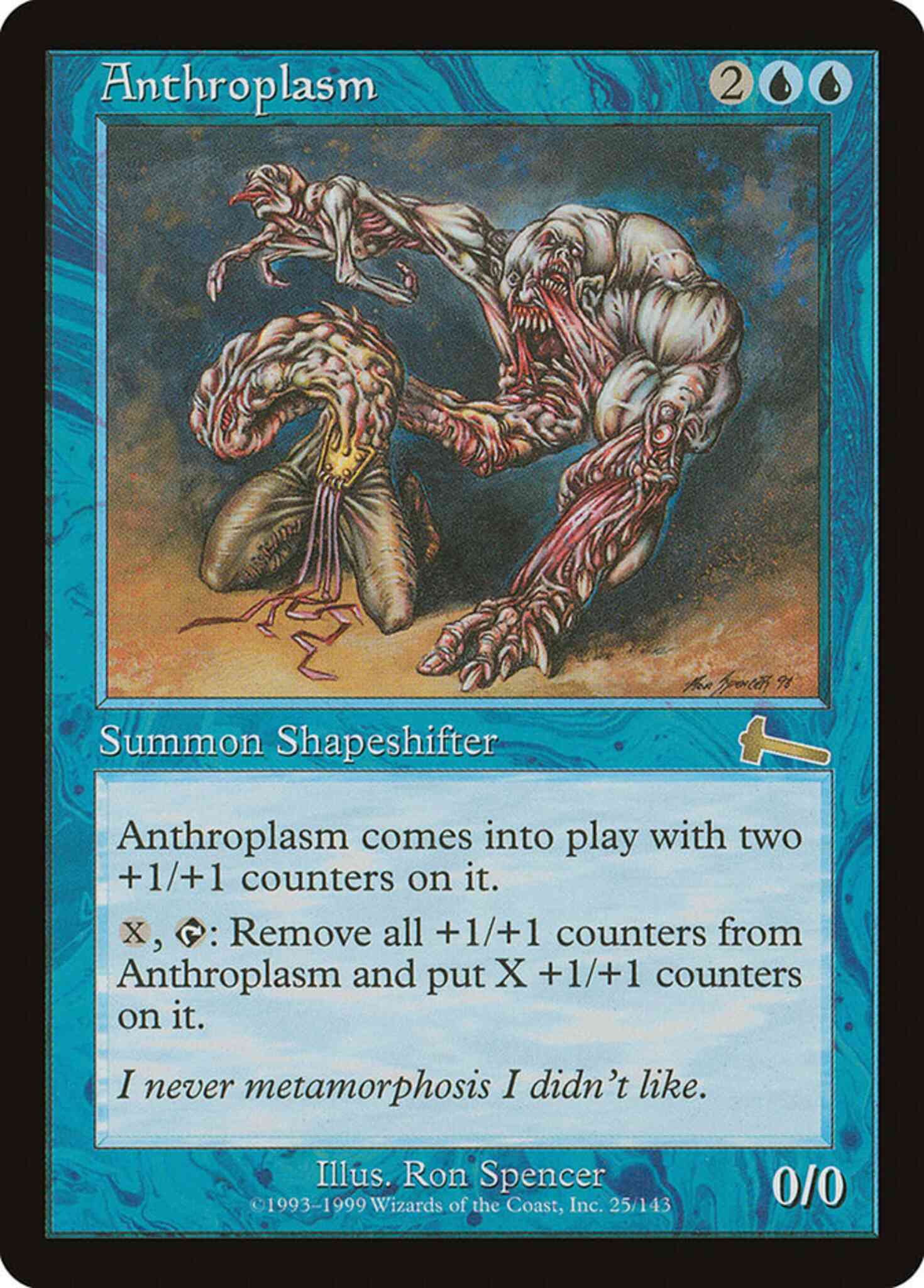 Anthroplasm [25] [Urza's Legacy] [Non-Foil]