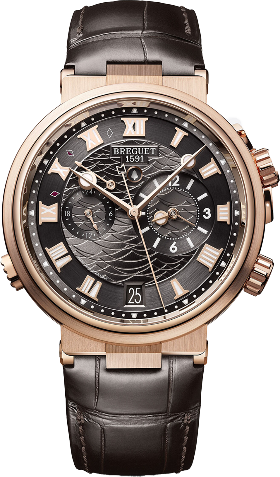 Breguet Marine Alarme Musicale Brown Dial Men 40 mm