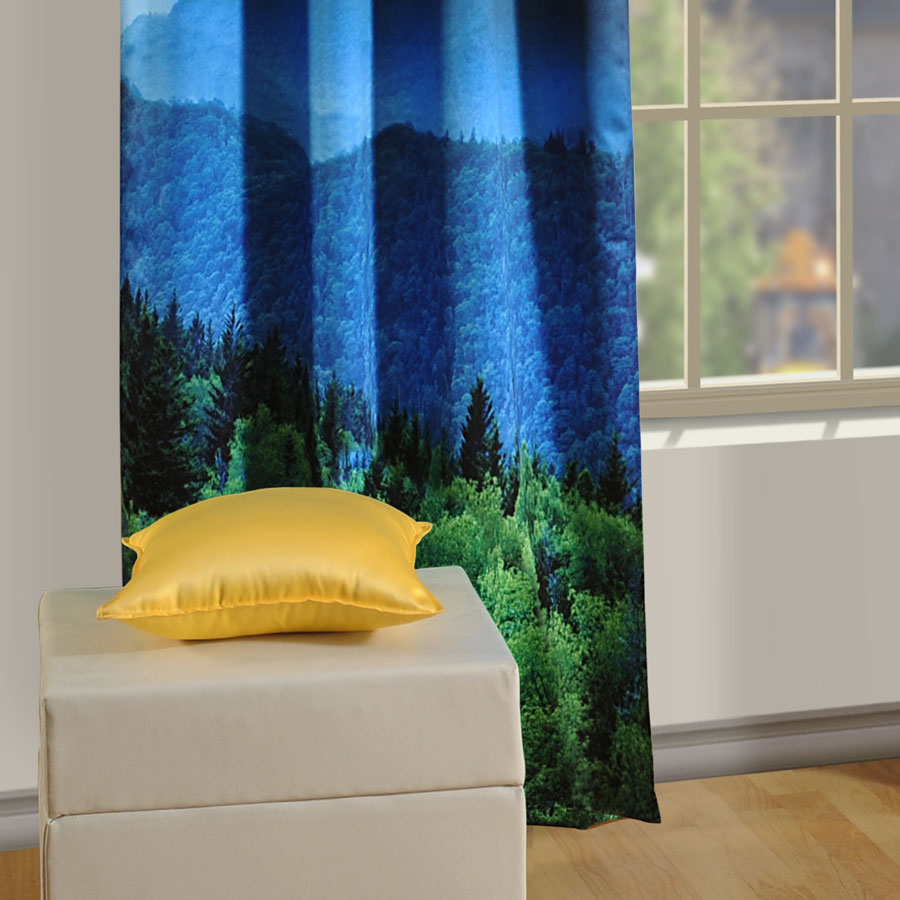 BIRDS LOUNGE CURTAINS-1103
