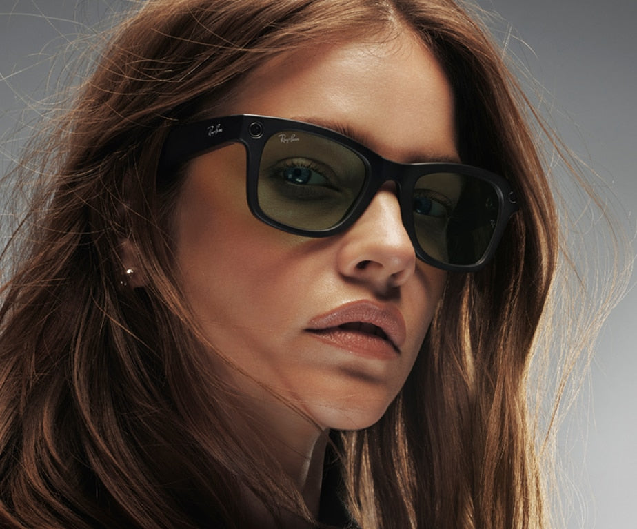 RAYBAN 0RW4008 601S1M 53 META SUNGLASSES