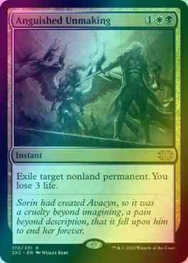 Anguished Unmaking [170] [Double Masters 2022] [Foil]
