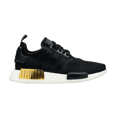 adidas NMD R1 Black Gold Metallic (Women's)