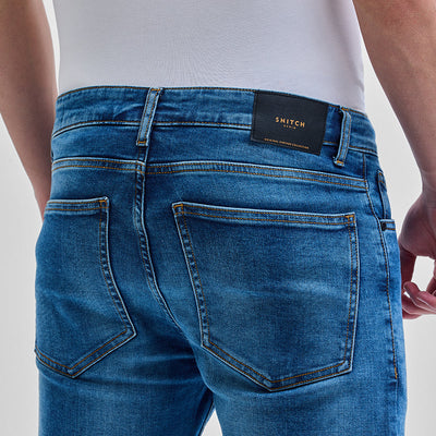 Blue Skinny Fit Jeans