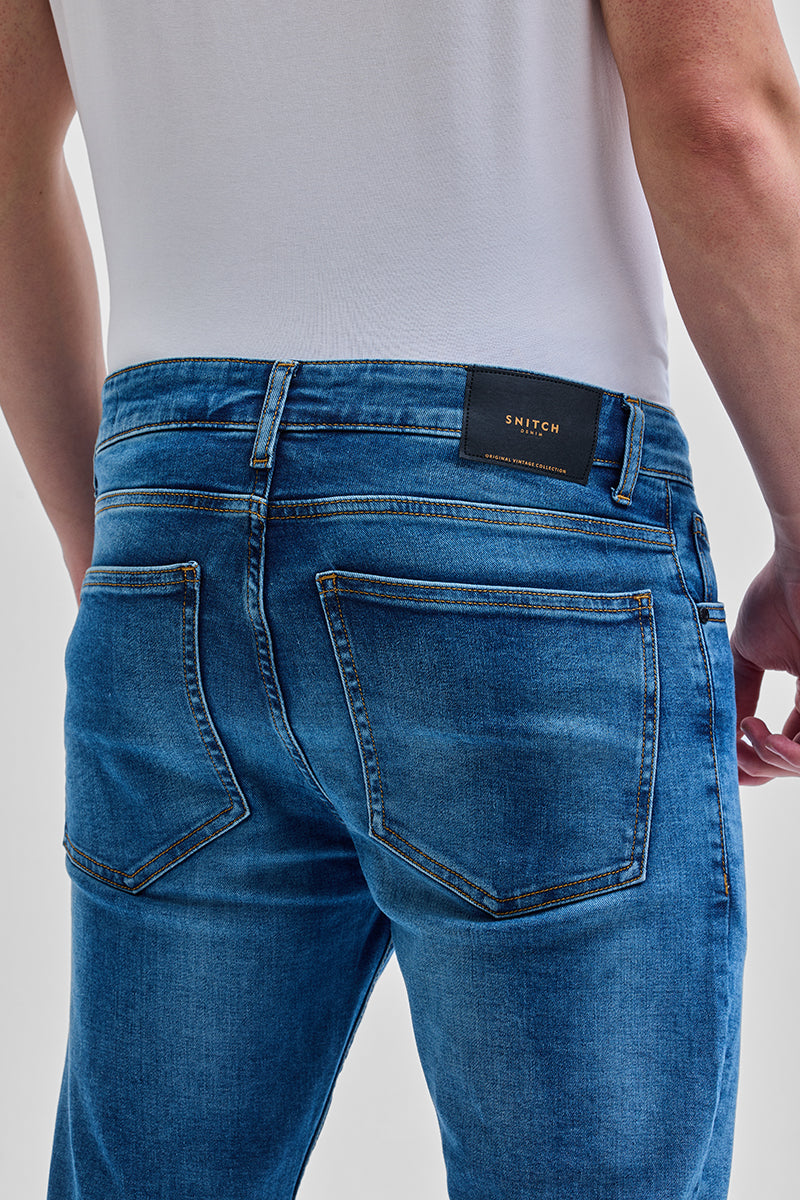 Blue Skinny Fit Jeans