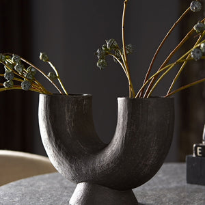 Damien Sculpture Decorative Vase by Arteriors