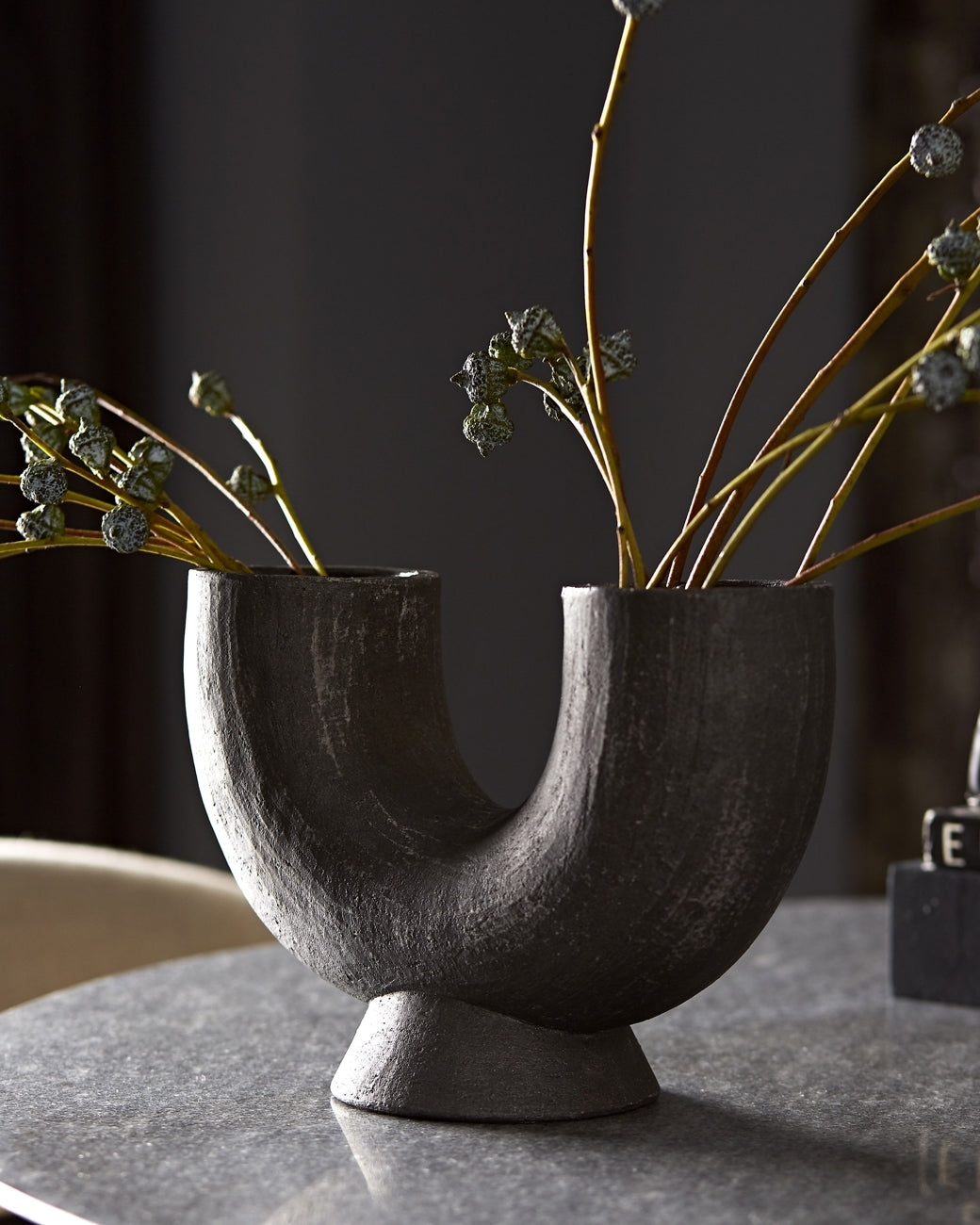 Damien Sculpture Decorative Vase by Arteriors