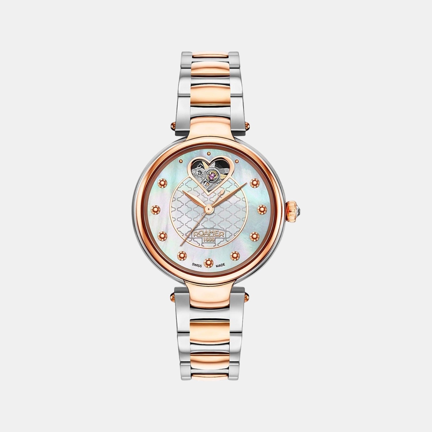 Dreamline I Women Automatic Cream Dial Analog Stainless Steel Watch 557661 46 19 50