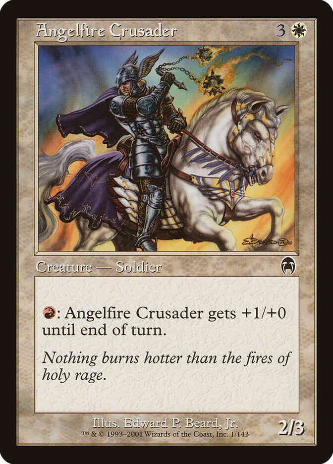 Angelfire Crusader [1] [Apocalypse] [Non-Foil]