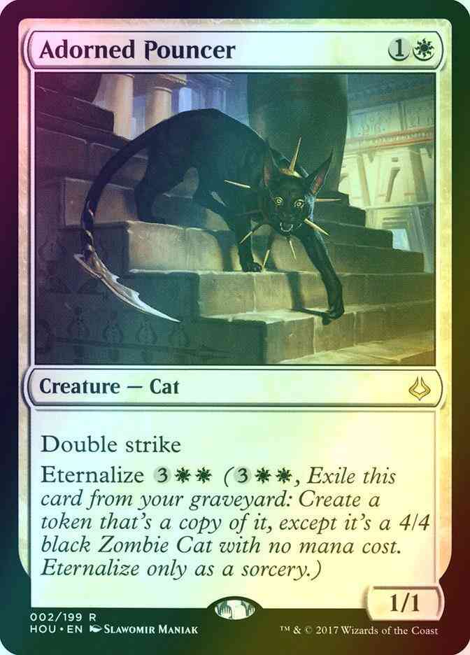 Adorned Pouncer [2] [Hour of Devastation] [Foil]
