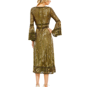 Mac Duggal 5591 Light Olive 8 Sale