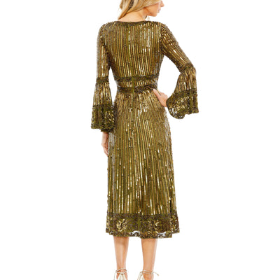 Mac Duggal 5591 Light Olive 8 Sale