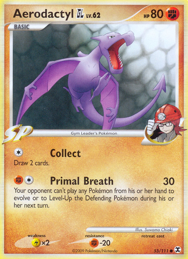 Aerodactyl GL - 55/111 - Common