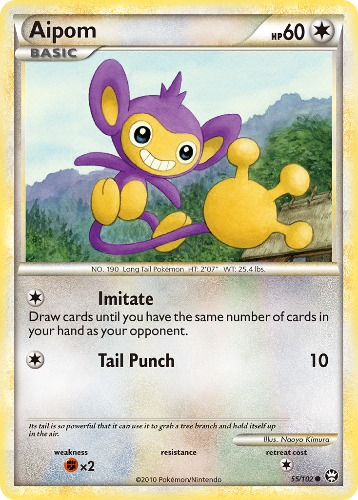 Aipom - 55/102 - Common