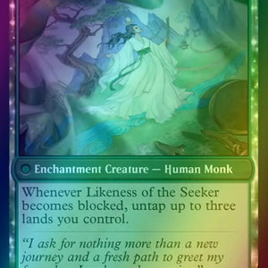 Azusa's Many Journeys // Likeness of the Seeker [172] [Kamigawa: Neon Dynasty] [Foil]