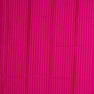 Cyan Handloom Kanchipuram Silk Saree With Ikat Floral Motifs