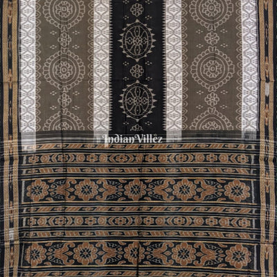 Multicolored Sambalpuri Ikat Maniabandha Cotton Saree