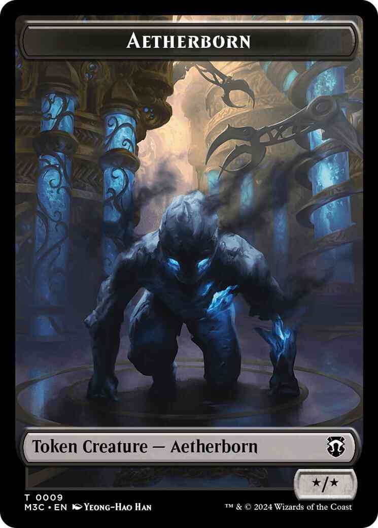 Aetherborn Token (09) // Thopter Token (26) [Modern Horizons 3: Commander: Tokens] [Non-Foil]