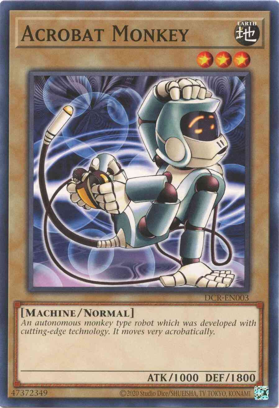 Acrobat Monkey - 25th Anniversary - DCR-EN003 - Common - Unlimited
