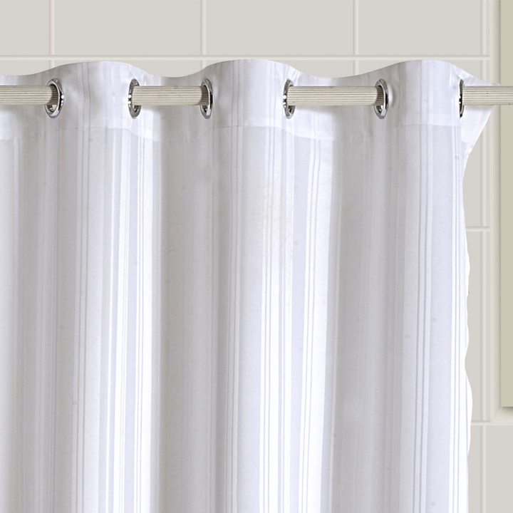 WHITE CHIC SHOWER CURTAINS – 5500