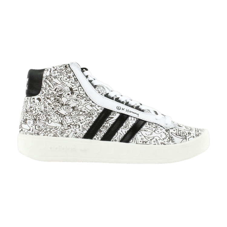 adidas Adicolor Hi BK.2 Keith Haring White Black