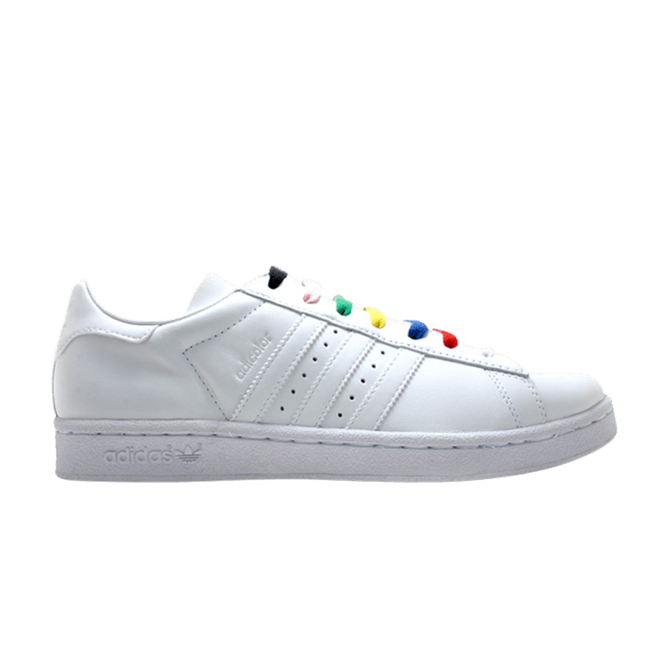 adidas Century Lo Adicolor White (Colored Laces)