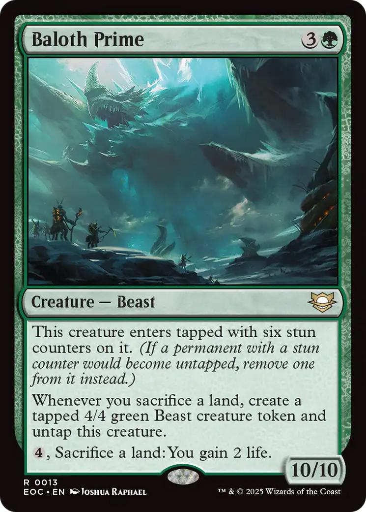Baloth Prime [13] [Edge of Eternities: Commander] [Non-Foil]