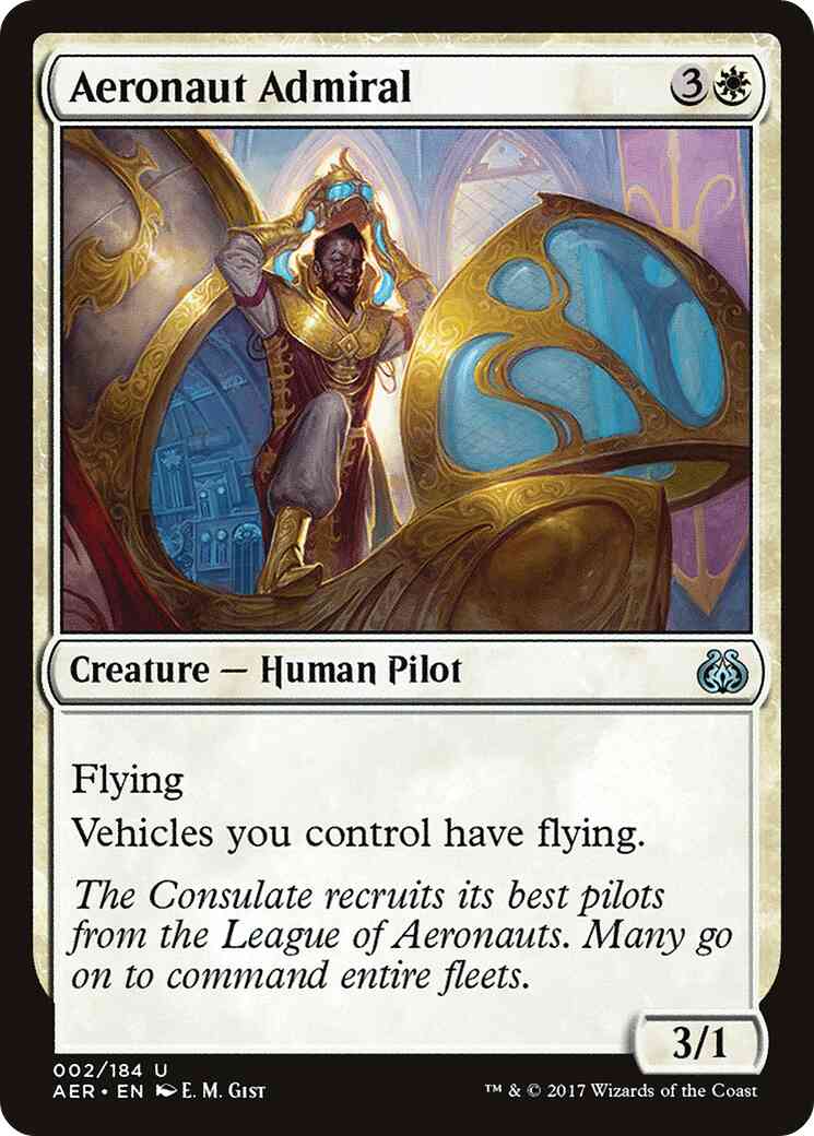 Aeronaut Admiral [2] [Aether Revolt] [Non-Foil]