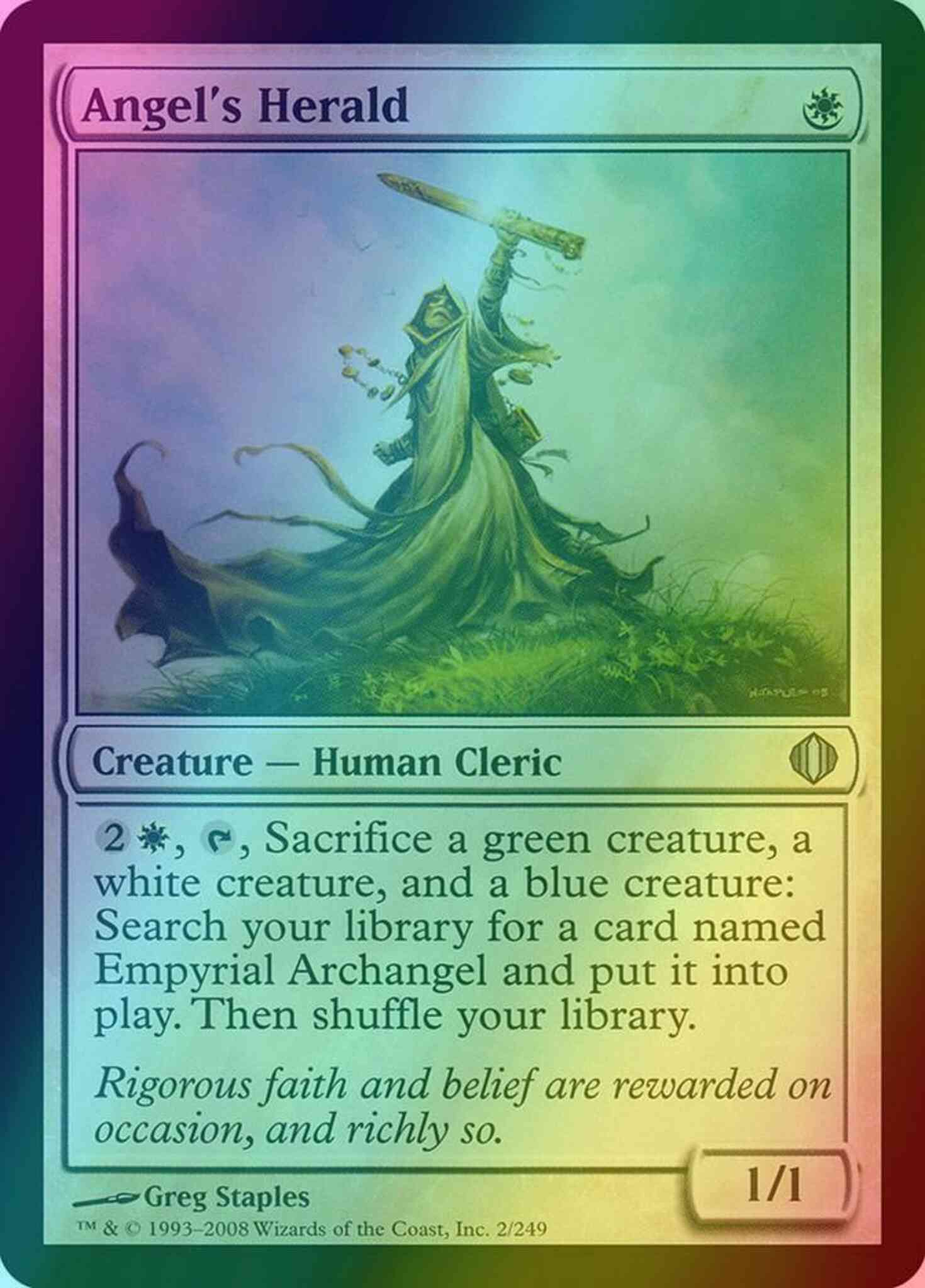 Angel's Herald [2] [Shards Of Alara] [Foil]