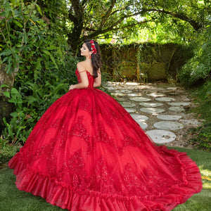 Sleeveless Corset Ball Gown by LizLuo Fiesta 56531