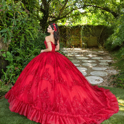Sleeveless Corset Ball Gown by LizLuo Fiesta 56531