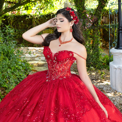 Sleeveless Corset Ball Gown by LizLuo Fiesta 56531