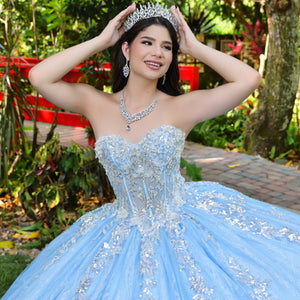 Sweetheart Corset Ball Gown by LizLuo Fiesta 56534