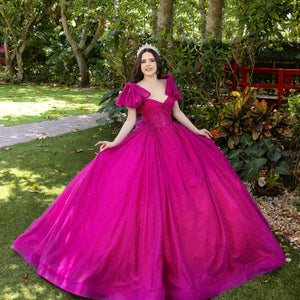 Strapless Corset Ball Gown by LizLuo Fiesta 56538