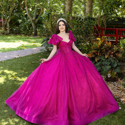 Strapless Corset Ball Gown by LizLuo Fiesta 56538