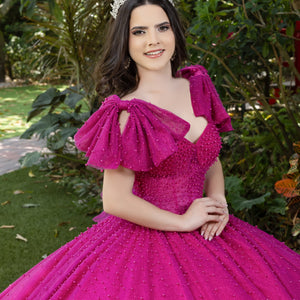 Strapless Corset Ball Gown by LizLuo Fiesta 56538