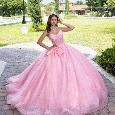 Strapless Corset Ball Gown by LizLuo Fiesta 56538