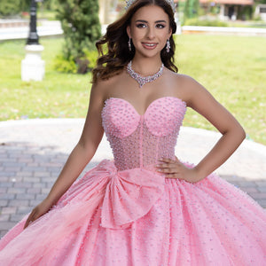 Strapless Corset Ball Gown by LizLuo Fiesta 56538