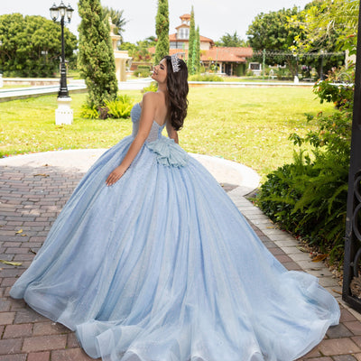 Strapless Corset Ball Gown by LizLuo Fiesta 56538