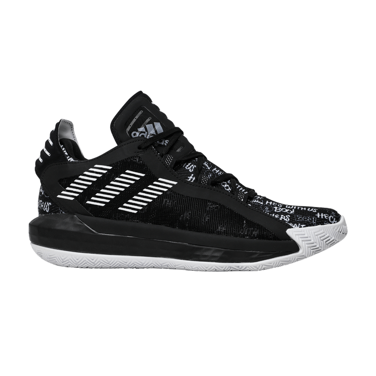 adidas Dame 6 Core Black White