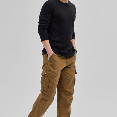 Black Textured Sweatshirt