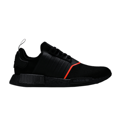 adidas NMD R1 Core Black Solar Red Line