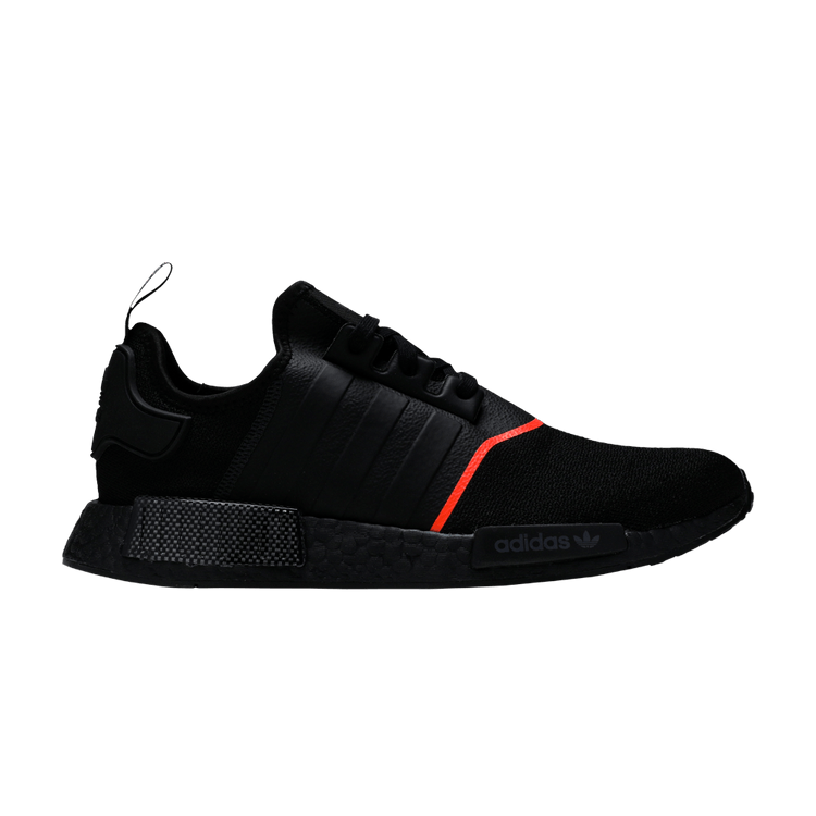 adidas NMD R1 Core Black Solar Red Line